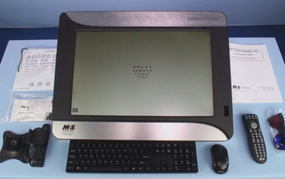 M&S Technologies Smart System 20/20 Visual Acuity & Fixation Vision ...