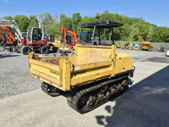 2018 Yanmar C30R, dumper de