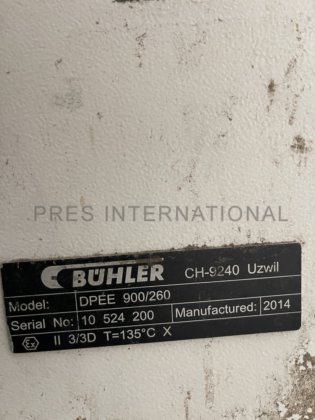 Pelletpers Bühler DPEE