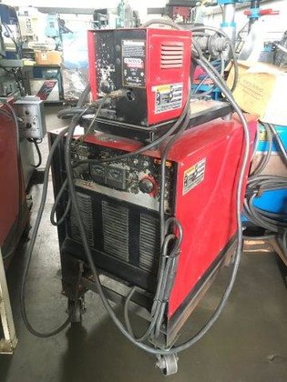 400 Amp Lincoln Cv 400 Idealarc Mig Ln7 Wire Feeder 4803 In