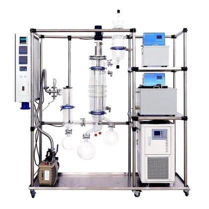 EPA/DHAまたはCBD/THC抽出のための工業用ガラス分子蒸留