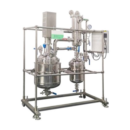 Réacteur d'extraction et de décarboxylation