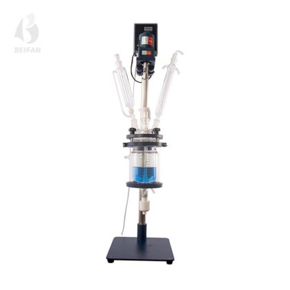 5L ジャケットガラスリアクター