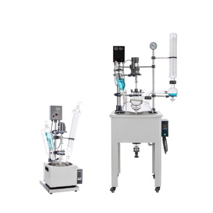 単層ガラス反応器