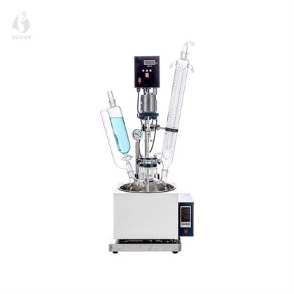 単層ガラス反応器