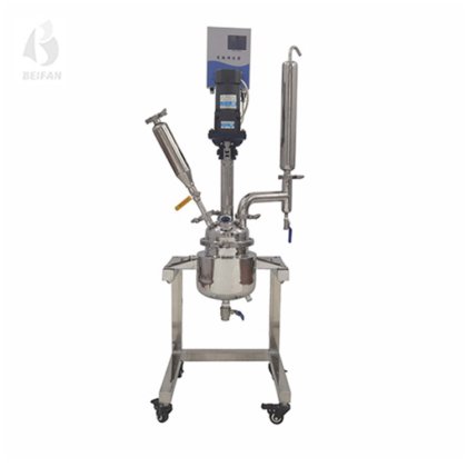 2L 二重層ステンレス鋼リアクター