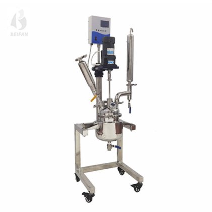 2L 二重層ステンレス鋼リアクター