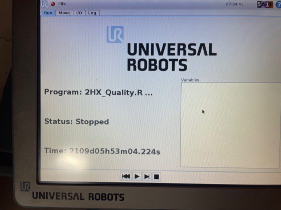 Universal Robot UR10: 2016
