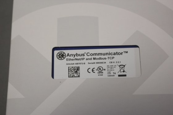 NEW ANYBUS ETHERNET/IP & MODBUS-TCP