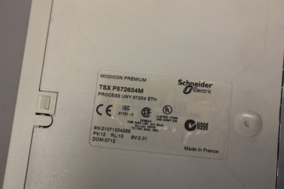 SCHNEIDER MODICON PREMIUM PLC CPU