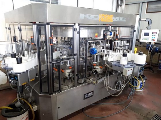 完整灌装线 Bertolaso 仍酒