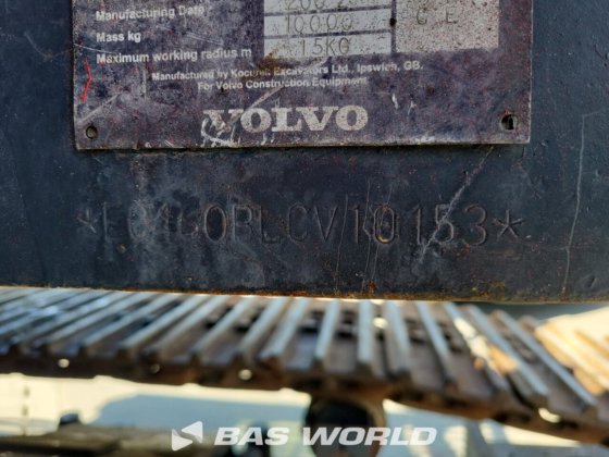 沃尔沃履带式挖掘机