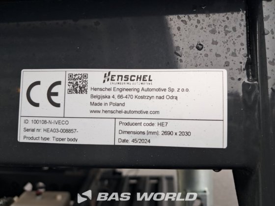 Iveco デイリー 35C21 ティッパー