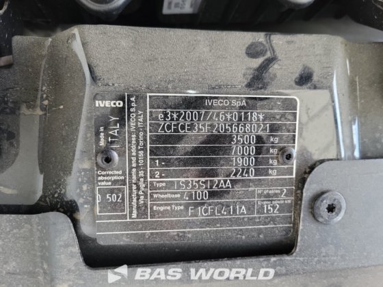 Chassi Iveco Daily 35S21