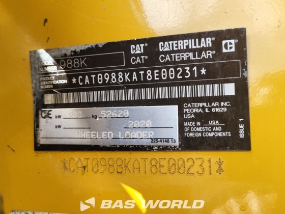 卡特彼勒 988 K 轮式装载机