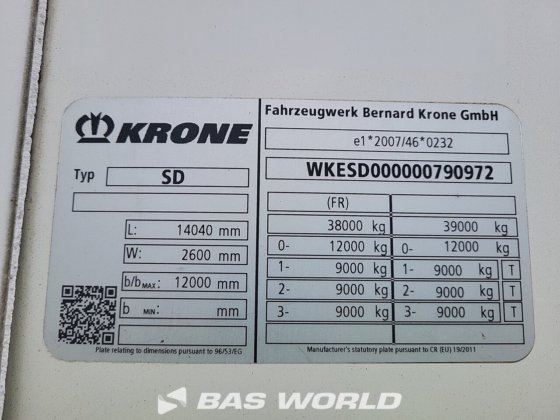 クローネ・ブルーズ冷凍セミトレーラー