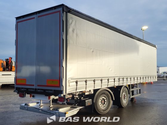 系统拖车 帘式半拖车