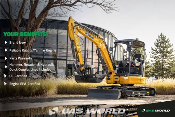 XCMG XE27 E ミニショベル<10t