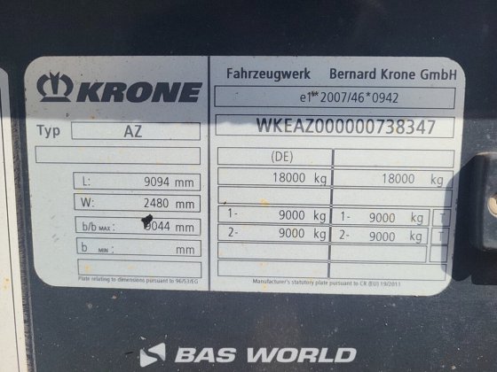 克朗集装箱底盘