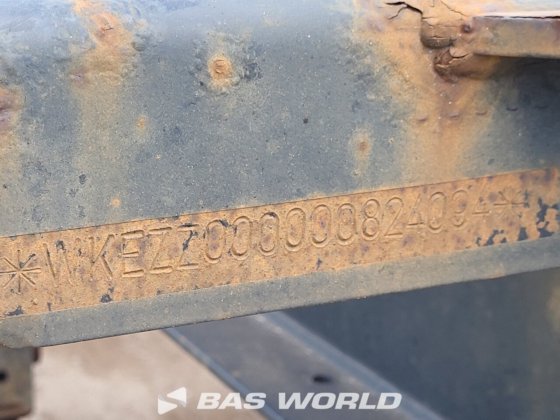 クローネZZ20Aコンテナシャーシ