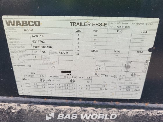 考格尔集装箱底盘