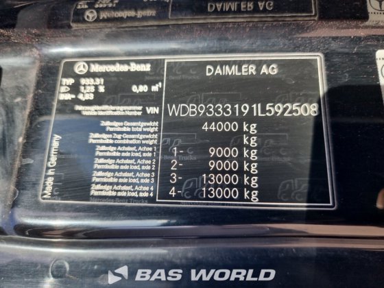 メルセデス アクトロス 4146 8X4 デュカブロ