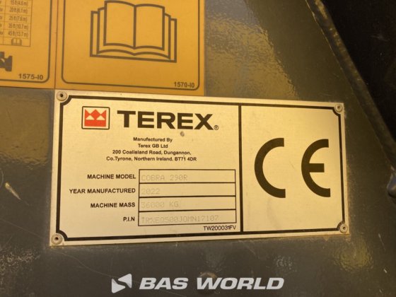 特雷克斯眼镜蛇 290R 破碎机