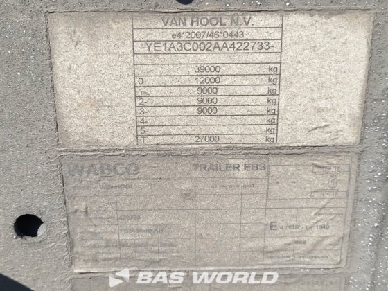 Van Hool Container-Chassis