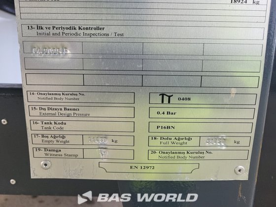MIM-MAK 液化石油气运输罐半挂车