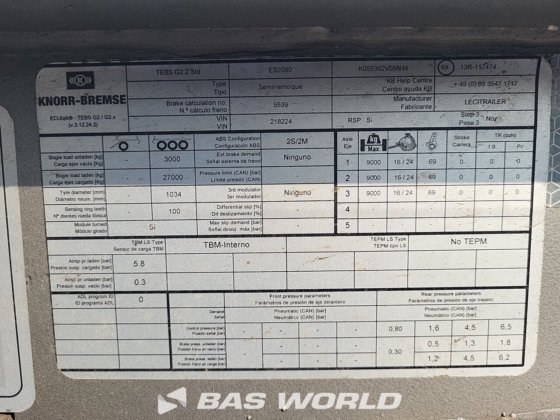 Lecitrailer 集装箱底盘