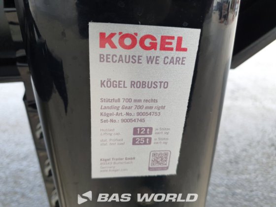 ケーゲル・カーテンサイド・セミトレーラー