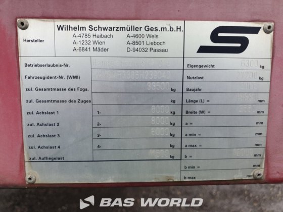 施瓦兹米勒平板拖车