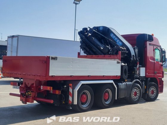 奔驰 Actros 2648 8X4 平板卡车