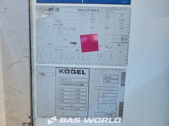 科格尔冷藏半挂车