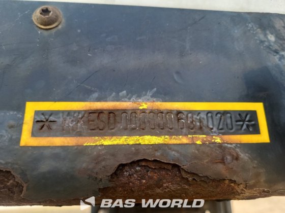 クローネキャリアベクター 1950Mt 冷蔵セミトレーラ