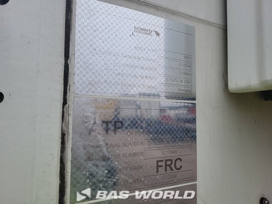 施密茨冷藏半挂车