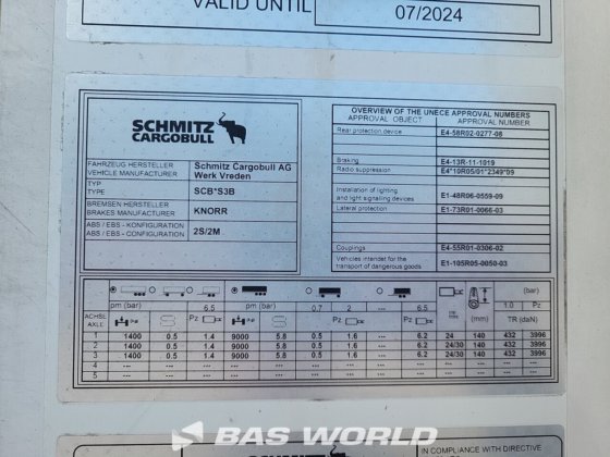 施密茨冷藏半挂车