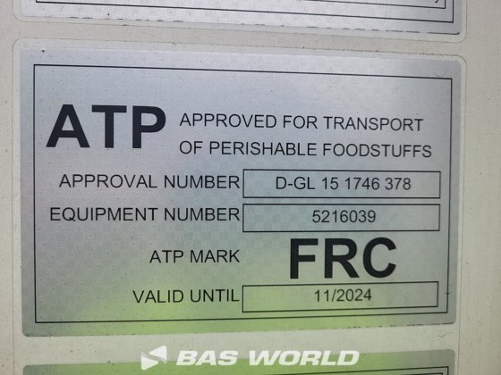 施密茨开利 1950MT 冷藏半挂车