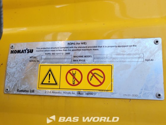 小松 PW148 -8 轮式挖掘机