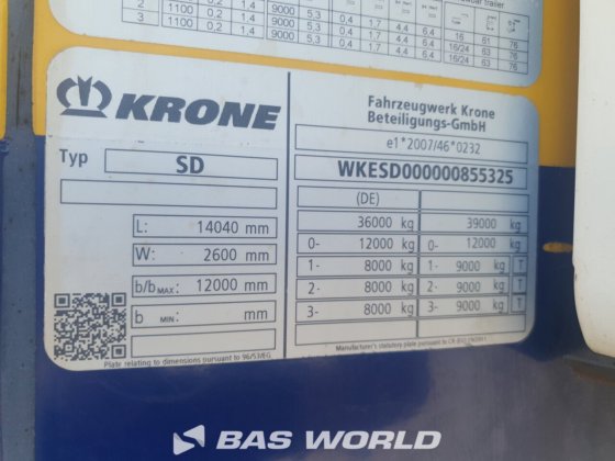 クローネ冷凍セミトレーラ