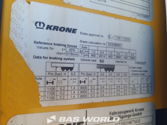 クローネ冷凍セミトレーラ