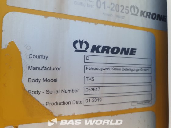 クローネ冷凍セミトレーラ