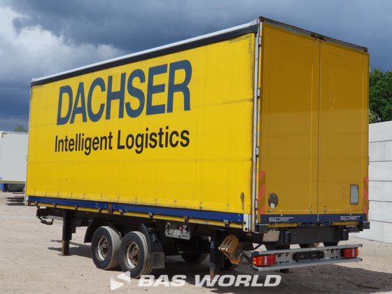 シュピアー・カーテンサイド・トレーラー