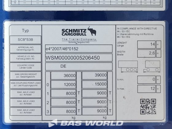 施密茨冷藏半挂车