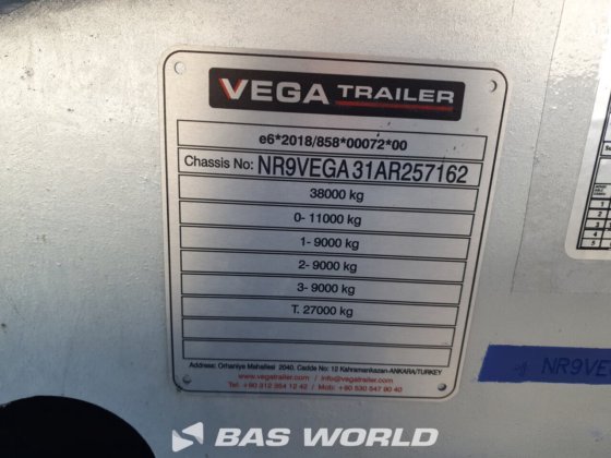 ベガカー/トラックトランスポーターセミトレーラー