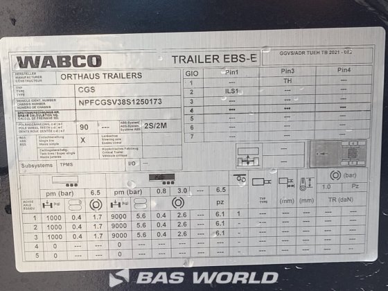 オルトハウスCGSコンテナシャーシ