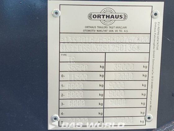 Orthaus集装箱底盘