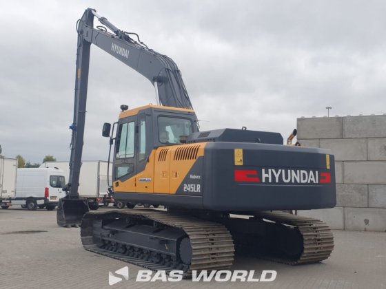 现代 R245 LR 履带式挖掘机