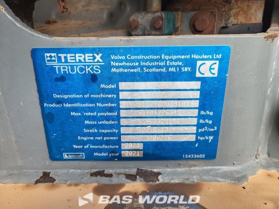 特雷克斯 TA300 自卸车