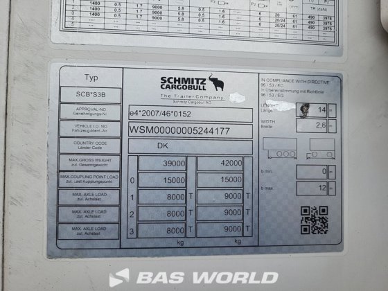 施密茨开利冷藏半挂车